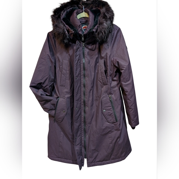 1 Madison Expedition Heritage Edition Parka Jacket Purple Pinot Like new! - Picture 5 of 13